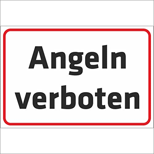 Indigos UG Aufkleber Angeln verboten 300x200 mm Hotel, Firma, Schutz, Kita, Arzt, Praxis, Wohnung Sicherheit Warnung Indigos UG Aufkleber Angeln verboten 300x200 mm Hotel, Firma, Schutz, Kita, Arzt, Praxis, Wohnung Sicherheit Warnung von INDIGOS