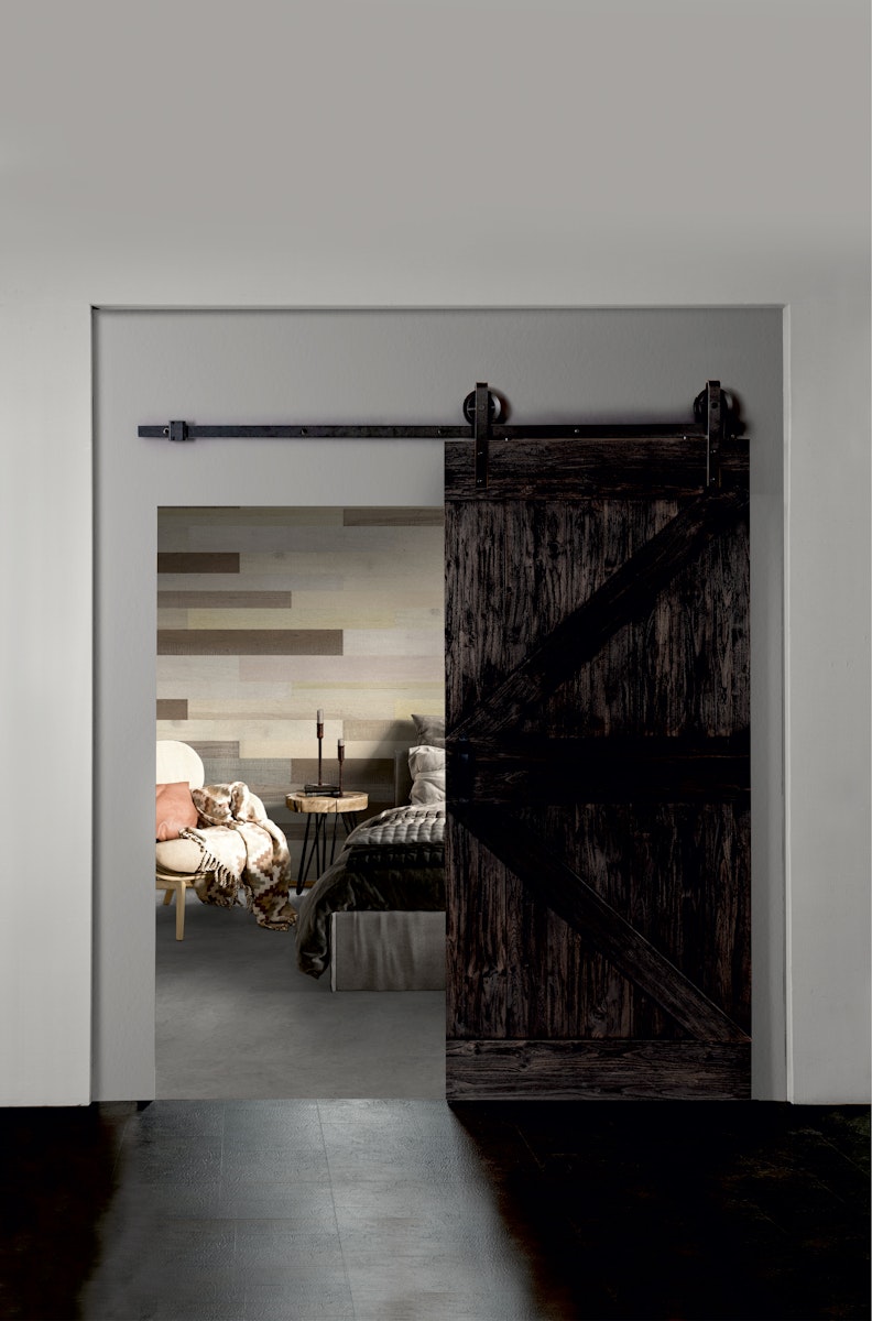 INDO Barndoor Teak Colored IBDJT210100CH Charred von INDO