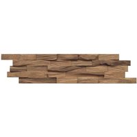 INDO Wandverblender »INDO BEACHWOOD«, braun, unbehandelt, Holz, Stärke: 20 mm von INDO