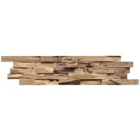 INDO Wandverblender »INDO BEACHWOOD«, braun, unbehandelt, Holz, Stärke: 20 mm von INDO