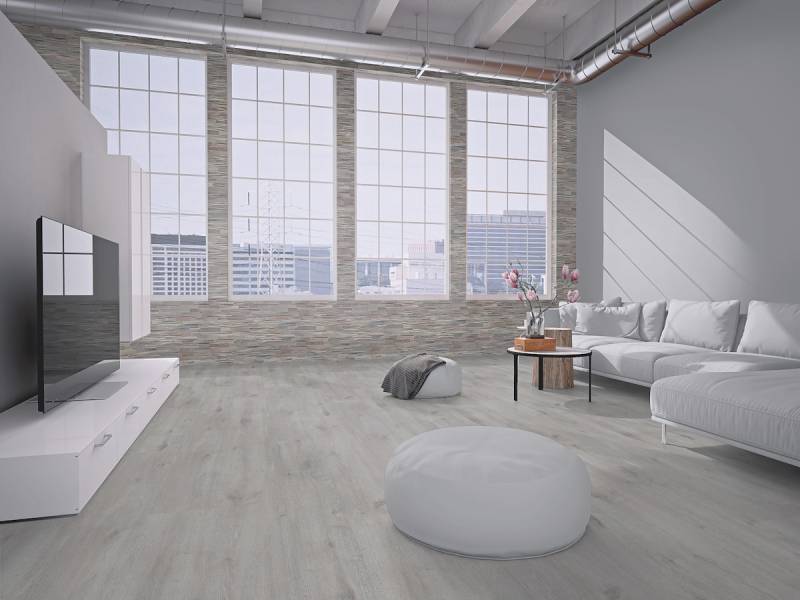 INDO rustikale Holzwandverkleidung Axewood BCL01WW White washed von INDO