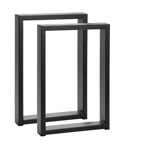 INDUSTRIAL IRON OAK Rechteckrahmen für Bank – 2er Set – Schwarz Matt – 43 cm hoch – Profil 60×20×2 mm – Stabil bis 350 kg – DIY‑Bankgestell – Made in Europe INDUSTRIAL IRON OAK Rechteckrahmen für Bank – 2er Set – Schwarz Matt – 43 cm hoch – Profil 60×20×2 mm – Stabil bis 350 kg – DIY‑Bankgestell – Made in Europe von INDUSTRIAL IRON OAK