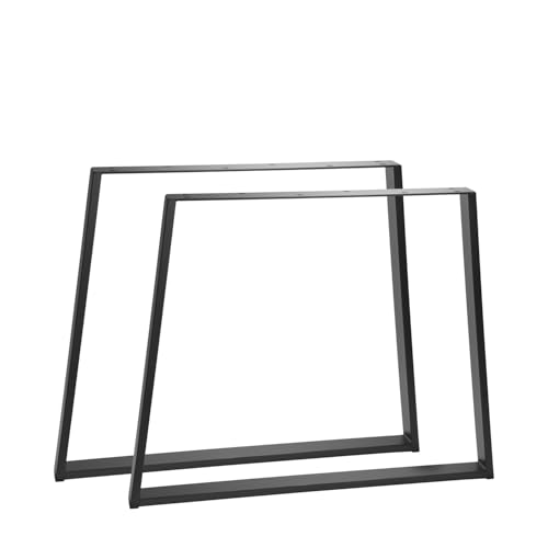 INDUSTRIAL IRON OAK Tischkufen Trapez 72 cm – Tischbeine Metall Schwarz – 2er Set – Trapezförmig – Höhenverstellbar – DIY Tischgestell – Made in EU INDUSTRIAL IRON OAK Tischkufen Trapez 72 cm – Tischbeine Metall Schwarz – 2er Set – Trapezförmig – Höhenverstellbar – DIY Tischgestell – Made in EU von INDUSTRIAL IRON OAK