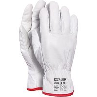 07139 Arbeitshandschuhe aus weißem Vollnarbenleder - 10 (xl) - White - Industrial Starter von INDUSTRIAL STARTER