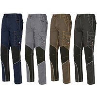 Industrial Starter - Issa Stretch Extreme Arbeitshose mit mehreren Taschen - xxxl - Blau von INDUSTRIAL STARTER