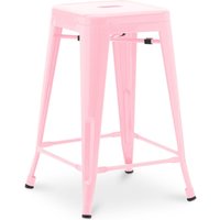 Barhocker - Industriedesign - 60cm - Neuauflage - Stylix Pink von INDUSTRIAL STYLE