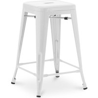 Industrial Style - Barhocker - Industriedesign - 60cm - Neuauflage - Stylix Weiß von INDUSTRIAL STYLE