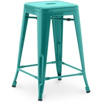 Barhocker - Industriedesign - 60cm - Neuauflage - Stylix Pastellgrün von INDUSTRIAL STYLE