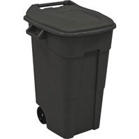 Mülleimer/Rollcontainer 120L schwarz - 15976 von INDUSTRIAS TAYG