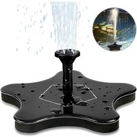 1,4 W solarbetriebene Springbrunnenpumpe für Vogelbad, Gartenteich, Außenpool von INEASICER