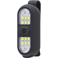 Ineasicer - 1 Packung wiederaufladbare Clip-on-Lauflichter, Sicherheitslicht für Läufer, freihändige Taschenlampe, LED-Arbeitslicht, blinkend, von INEASICER