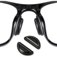 10 Paar weiche Silikon-Nasenpads zum Aufkleben für Brillen – rutschfeste Nasenpads für Vollkunststoffrahmen – Schwarz 10 Paar weiche Silikon-Nasenpads zum Aufkleben für Brillen – rutschfeste Nasenpads für Vollkunststoffrahmen – Schwarz von INEASICER