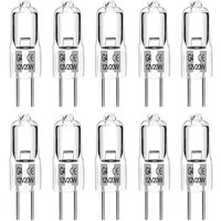 10 Stück G4 Halogenlampen, G4 Warmweiß Glühbirne 12V 20W, Transparente Kapsel, Für Kronleuchter, Schränke, Deckenleuchte 10 Stück G4 Halogenlampen, G4 Warmweiß Glühbirne 12V 20W, Transparente Kapsel, Für Kronleuchter, Schränke, Deckenleuchte von INEASICER