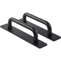 148 mm selbstklebender Türgriff, 2 Stück mattschwarze selbstklebende Türgriffe für Küchenschrank, Schubladen, Schrankgriffe (mattschwarz) von INEASICER