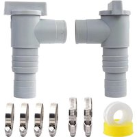 2er-Pack Pool-Wartungs-/Absperrventil mit 32/38 mm Schlauchanschluss, Pool-Absperrventile, Doppel-Split-Poolventil, Schlauchkolben, Pool-Zubehör 2er-Pack Pool-Wartungs-/Absperrventil mit 32/38 mm Schlauchanschluss, Pool-Absperrventile, Doppel-Split-Poolventil, Schlauchkolben, Pool-Zubehör von INEASICER