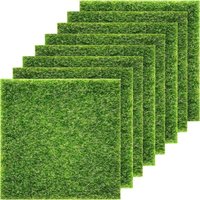 8er-Pack Kunstrasen zum Basteln, 15,2 x 15,2 cm von INEASICER