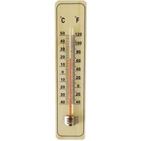Analoges Gartenthermometer aus Holz für den Innen- und Außenbereich. H3c7 Temperaturthermometer von INEASICER