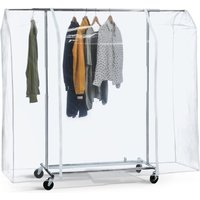 BIG Große Schutzhülle für Kleiderständer, 152x180x50 cm, transparenter, wasserdichter Kunststoff, einfaches Öffnen und Schließen, ohne Ständer BIG Große Schutzhülle für Kleiderständer, 152x180x50 cm, transparenter, wasserdichter Kunststoff, einfaches Öffnen und Schließen, ohne Ständer von INEASICER