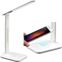 Dimmbare LED-Schreibtischlampe, Bürotischlampe, 3 Farbmodi, 10 Helligkeitsstufen, stufenlos einstellbarer Augenschutz, verstellbarer Schwanenhals, Dimmbare LED-Schreibtischlampe, Bürotischlampe, 3 Farbmodi, 10 Helligkeitsstufen, stufenlos einstellbarer Augenschutz, verstellbarer Schwanenhals, von INEASICER