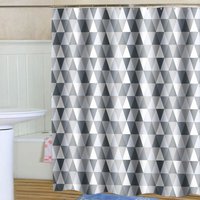 Duschvorhang, Anti-Schimmel, Antibakteriell, Wasserdicht, für Badewanne und Dusche, mit 8 Haken, 80 x 180 cm von INEASICER