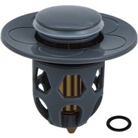 Universal-Spülbecken-Wasserkopf-Leckstopper, Edelstahl-Spülbecken-Abflussstopfen, Spülbecken-Bounce-Abflussfilter, Bounce Core Push-Type-Konverter von INEASICER