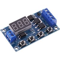 Elektronisches Zubehör dc 12 v 24 v Dual-MOS-Röhre led Digitales Zeitverzögerungsrelais Triggerzyklus-Timer-Verzögerungsschalter Platine Elektronisches Zubehör dc 12 v 24 v Dual-MOS-Röhre led Digitales Zeitverzögerungsrelais Triggerzyklus-Timer-Verzögerungsschalter Platine von INEASICER