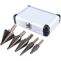 Ineasicer - tlg. hss Stufenbohrer Set Stufenbohrer Doppelschlitz Kegelbohrer Spiralbohrer von INEASICER