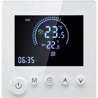Fußbodenheizungsthermostat, digitaler intelligenter Heizungsthermostat, raumprogrammierbarer Thermostat, LCD-Display, wandmontierter Thermostat mit von INEASICER