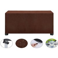 Gartenmöbel-Abdeckung mit Belüftungsöffnungen, wasserdicht, winddicht, UV-beständig, strapazierfähiges 420D-Oxford-Gewebe, Schutzhülle für Tisch- und Gartenmöbel-Abdeckung mit Belüftungsöffnungen, wasserdicht, winddicht, UV-beständig, strapazierfähiges 420D-Oxford-Gewebe, Schutzhülle für Tisch- und von INEASICER