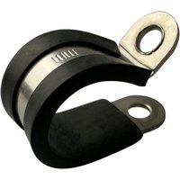Ineasicer - Gummi-Schlauchschellen, Edelstahl, feste Schlauchschellen, 34 mm stoßdämpfende Schlauchschellen, 5er-Pack von INEASICER
