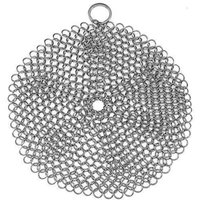 Gusseisen-Bratpfannenreiniger aus Edelstahl 316, Gusseisen-Kettenklammer für Gusseisenpfannen, vorgewürzte Pfannen, Töpfe, Grills Gusseisen-Bratpfannenreiniger aus Edelstahl 316, Gusseisen-Kettenklammer für Gusseisenpfannen, vorgewürzte Pfannen, Töpfe, Grills von INEASICER