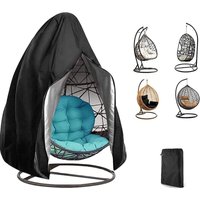 Hängesessel-Abdeckung für Schaukel – 210D Oxford-Gewebe – wasserdicht – winddicht und UV-beständig – 115 x 190 cm von INEASICER