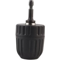 Ineasicer - 3/8-24UNF Schnellwechsel-Bohrfutter-Adapter, 0,8-10 mm Kapazität, mit 1/4 Zoll Sechskantschaft von INEASICER