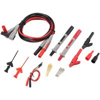 Ineasicer - P1300C Elektronisches Digitalmultimeter, Messleitungen mit Krokodilklemmen, austauschbaren Messspitzen, Set von INEASICER