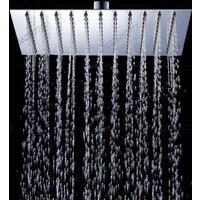 Ineasicer - Premium Edelstahl Duschkopf 10 Zoll Regendusche Wasserspar Duschkopf Wassersparduschkopf Chrom von INEASICER