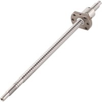 SFU1204 300 mm gerollter Kugelumlaufspindelsatz mit 1204 Kugelmutter + Muttergehäuse + BK/BF10 Endstütze + Kupplung für CNC-Teile von INEASICER