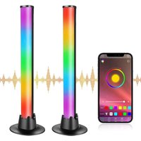 Ineasicer Smart LED Lampe, RGB Smart Schreibtischlampe mit mehreren Lichteffekten, Gaming Deko Lampe mit 10 Szenenmodi und Musikmodi, Stimmungslicht Ineasicer Smart LED Lampe, RGB Smart Schreibtischlampe mit mehreren Lichteffekten, Gaming Deko Lampe mit 10 Szenenmodi und Musikmodi, Stimmungslicht von INEASICER