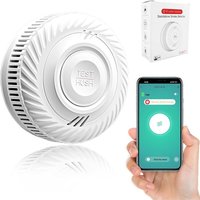 Intelligenter Rauchmelder, Feueralarm, Rauchmelder mit fortschrittlichem fotoelektrischem Sensor, Fernüberwachung per App mit 10 Jahren Intelligenter Rauchmelder, Feueralarm, Rauchmelder mit fortschrittlichem fotoelektrischem Sensor, Fernüberwachung per App mit 10 Jahren von INEASICER