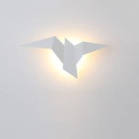 Kreative Geometrie Vogelform 3000K 3W LED-Wandleuchte Moderne Wohnzimmer Schlafzimmer Gangbeleuchtung Heimdekoration Oberflächenmontage Wandleuchte von INEASICER