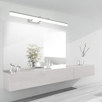 LED-Badezimmerspiegelleuchte IP44 12W 1170LM, Wandleuchte mit verstellbarem Winkel, moderne Innenspiegelschrank-Badezimmerbeleuchtung 6000K für von INEASICER