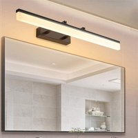 LED-Badezimmerspiegelleuchte IP44 9W 1170LM, Wandleuchte mit verstellbarem Winkel, moderne Innenspiegelschrank-Badbeleuchtung 6000K für von INEASICER