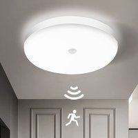 LED-Deckenleuchte mit Bewegungsmelder, 24 W, 4000 K, IP56, drei Schutzstufen, Bewegungsmelderlampe für den Innenbereich, für Außenbereich, LED-Deckenleuchte mit Bewegungsmelder, 24 W, 4000 K, IP56, drei Schutzstufen, Bewegungsmelderlampe für den Innenbereich, für Außenbereich, von INEASICER