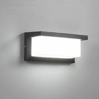 LED-Wandleuchte Up Down Innenwandleuchte Moderne Aluminium-Beleuchtungskörper für Wohnzimmer Schlafzimmer Badezimmer Küche Esszimmer, Warmweiß von INEASICER