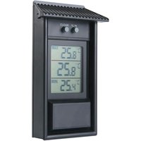 Min Digitalthermometer, Gewächshausthermometer, Schwarz von INEASICER