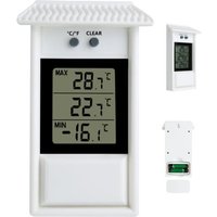 Min Digitalthermometer, Gewächshausthermometer, Weiß von INEASICER