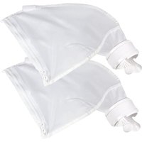 Pool-Reinigungstasche, Ersatztasche aus Nylon mit Reißverschluss für Teile des Poolreinigers Polaris 280 und 480 (2er-Pack) von INEASICER