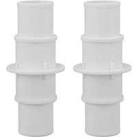 Schlauchverbinder, Pool-Vakuumschlauchadapter, verstellbare Schlauchschellen, 2 Stück von INEASICER