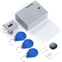 Schrankschloss Schrank RFID Schloss Kit Sensor Keyless Digital Verstecktes Schrank Smart Lock DIY Unsichtbares Schloss Schrankschloss Schrank RFID Schloss Kit Sensor Keyless Digital Verstecktes Schrank Smart Lock DIY Unsichtbares Schloss von INEASICER