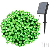 Solar-Lichterkette, Dalugo, 22 m, 200 LED-Solarleuchten für den Außenbereich, Garten, wasserdicht, 8 Modi, Solar-Lichterkette für Weihnachtsbaum, von INEASICER