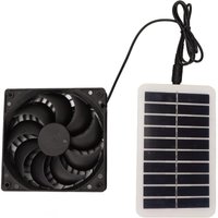 Solar Power Panel Abluftventilator 15W Solar Panel Ventilator für Gewächshaus Haustierhaus von INEASICER